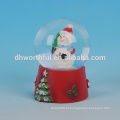 Snowman personalizado globo de neve kit